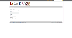 Desktop Screenshot of legocraze.com